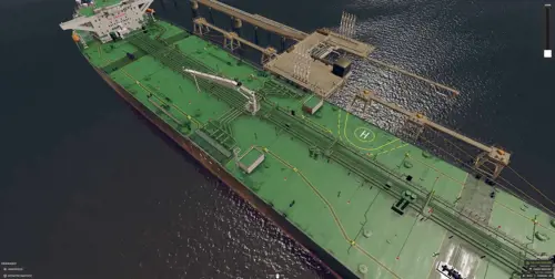 K-Sim Cargo - model SCC-II-3D-Deck-View