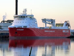 Conversion of RoRo vessels Kvitbjørn and Kvitnos