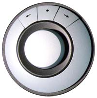 Close-up of a circular control knob interface above text promoting “K‑Bridge Autopilot on K‑Master,” highlighting improved operational efficiency, safety, and automated navigation capabilities