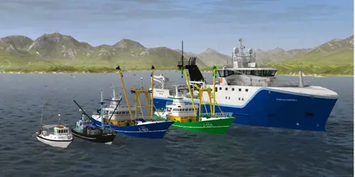 K-Sim Fishery - vessel models