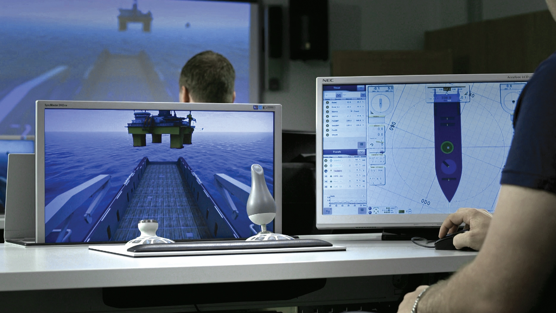 Dynamic positioning traning 
