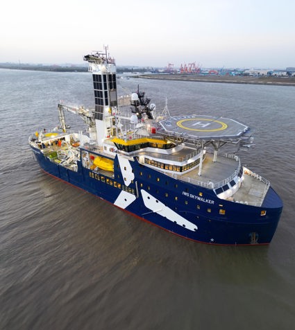 The IWS Skywalker is the first of six CSOVs and was delivered in late 2023.